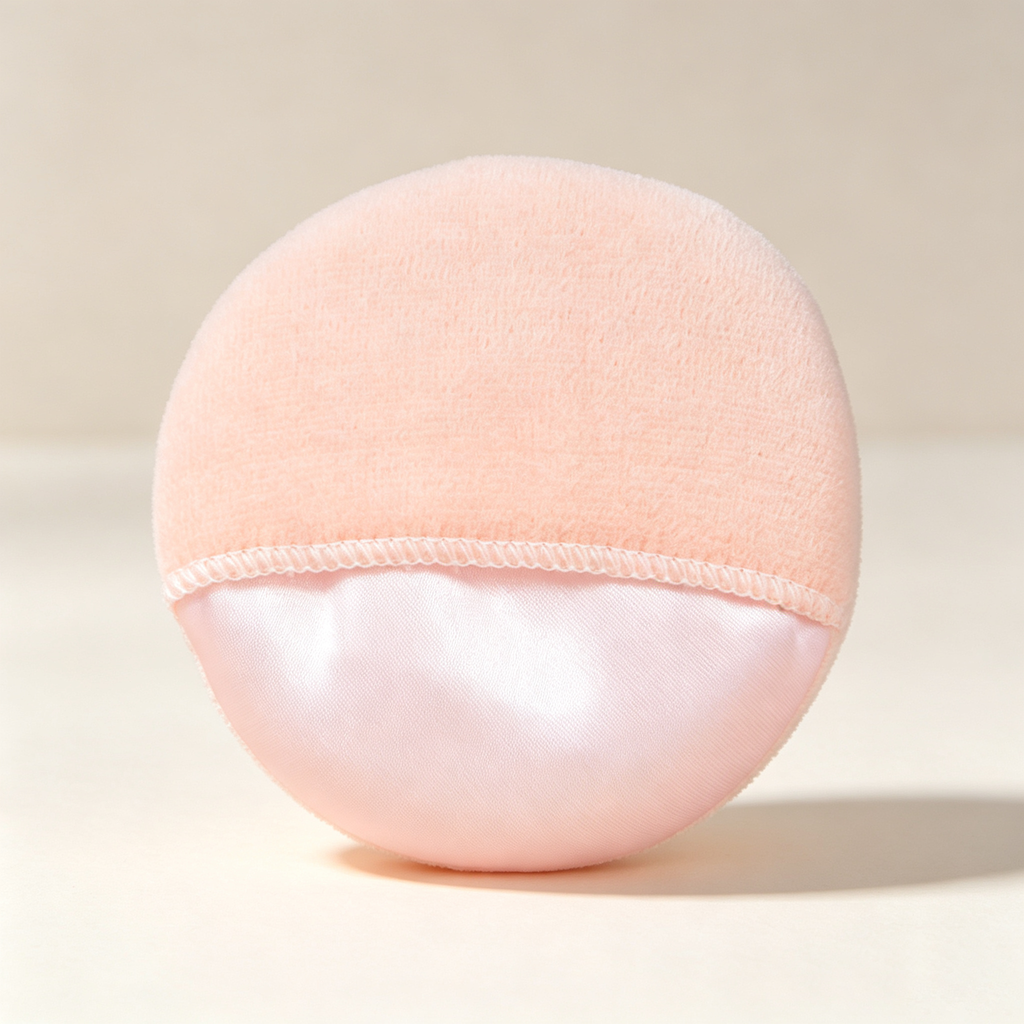 85mm Large Velvet Setting Powder Puff – Glove-Style Design, Ideal for Loose Powder/Matte Powder/Pressed Powder, Soft & Skin-Friendly, Professional Makeup Artist Use